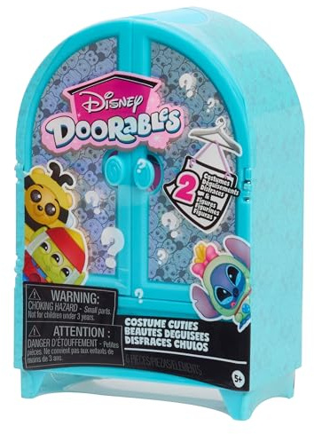 Disney Doorables Costume Cuties, Collectible 3,8 cm Toys, Boys and Girls Ages 5 and Up