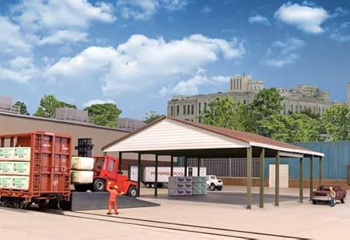 Walthers - Open Storage Shed - Model Railway Accessories - Scale: 1:87