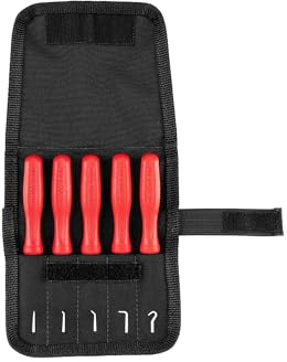 TEKTON Pointed Pick and Hook Set with Pouch (5-Piece) | PNH90402 | Made in USA