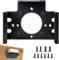 Asfrode Support mural en métal d'aluminium pour Mac mini M4/M4 Pro 2024 - Pour ordinateur portable Mac mini M4/M4 Pro 2024
