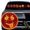 JKCUYOO 4 Expression and 4 Gestures Finger Car Lights,Road Rage LED Sign for Car,Funny Hand Gesture Light for Car Back Window,2 in 1 Car Expression Gesture Lights