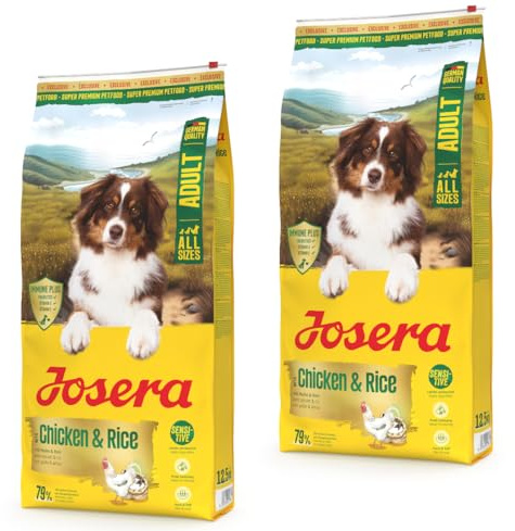 Josera Chicken & Rice 2 x 12,5 kg Trockenfutter für Hunde