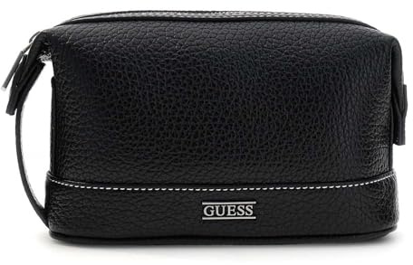 GUESS Kulturbeutel Boston Necessaire Black schwarz