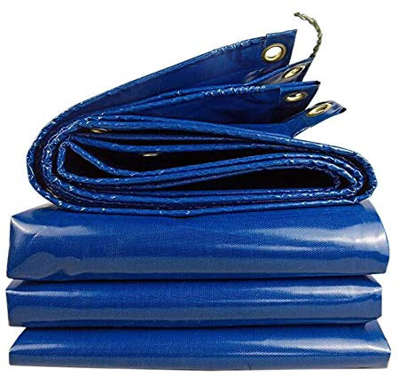 DGLIYJ Wasserdicht Tarp, Erhöhen Sie Das Knopfloch Dauerhaft for Outdoor-Camping-Ausrüstung 350g Plane (Size : 5x6m)