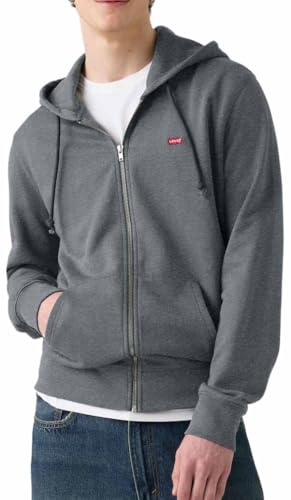 Levi's New Original Zip Up Felpa Uomo