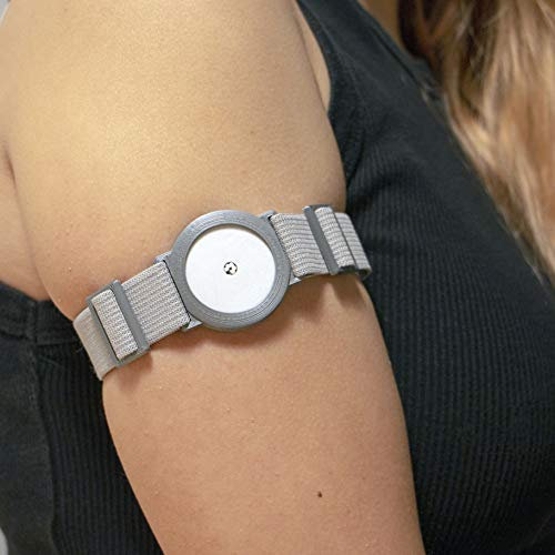 Sensor Armband Holder/Protector Compatible with Freestyle Libre 1/2 - Grey