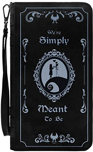Nightmare Before Christmas We're Simply Meant to Be Portefeuille Noir