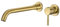 VALAZ Wasserhahn Bad Unterputz Goldfarben | Einhebelmischer Waschbecken, Warm und Kaltwassermischer, Wassersparer | Schnelle Installation | Brass, Stainless, Auslauf 26cm, Guadiana-serie