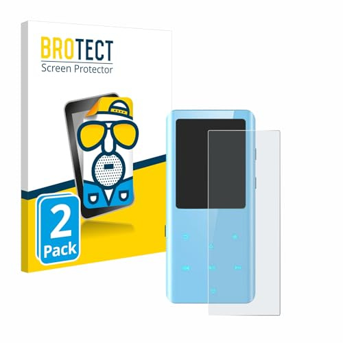 BROTECT Schutzfolie für AGPtek A19X | 2 Stück Entspiegelnder Displayschutz Made in Germany Matte Displayschutz-Folie Anti-Reflex Anti-Fingerprint Einfache Montage