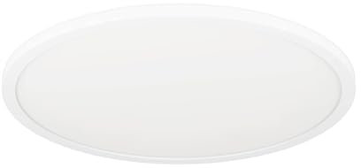 EGLO connect.z Smart-Home LED Deckenleuchte Rovito-Z, Ø 42 cm, ZigBee, App und Sprachsteuerung Alexa, Lichtfarbe einstellbar (warmweiß-kaltweiß), RGB Backlight, dimmbar, Deckenlampe weiß