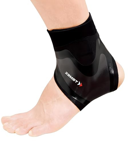 Zamst Filmista Ankle - Tobillera Deportiva Ultrafina | Soporte Estabilizador para Hombres y Mujeres, con Funda Transpirable para Calzado, Ideal para Fútbol, Running y Entrenamiento