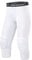 SS COLOR FISH Men’s Basketball Leggings with Knee Pads 3/4 Compression Tights Pants Sports Athletic Baselayer, White, Large