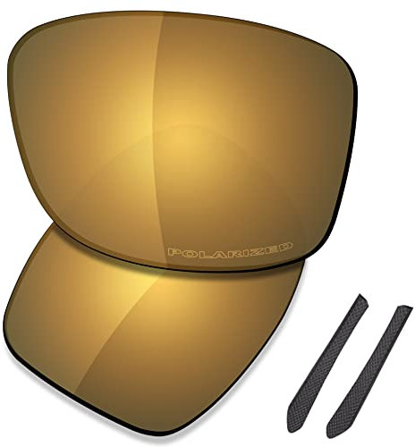 Saucer Verres de rechange haute définition pour lunettes de soleil Oakley Jupiter Squared OO9135 - Bronze doré polarisé