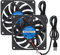 AITRIP 2PCS 80mm USB Lüfter 5V Brushless 8010 80x80x10mm zum Kühlen DIY PC Computer Gehäuse 3D Drucker CPU Kühler Radiatoren