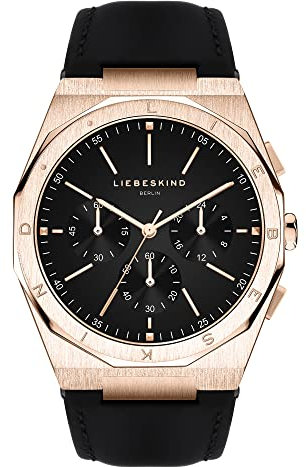 Liebeskind Berlin Chronograph LT-0361-LC IP roségold schwarz