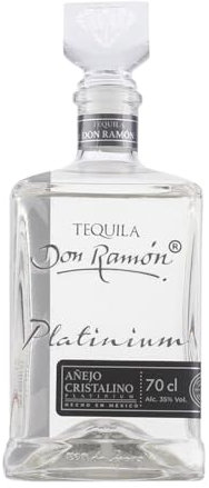 Tequila Don Ramon Platinium Añejo Cristalino 70 cl