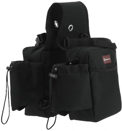 German Riding RANDOL'S Satteltasche „Randonnée schwarz