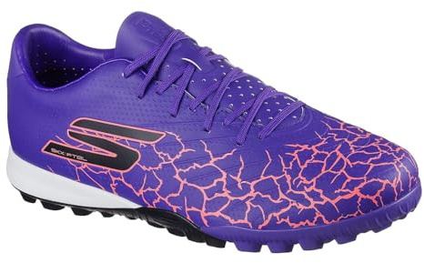 Skechers Mens SKX 1 Gold Astro Turf Football Boots Purple/Black 13 UK