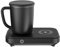 Mug Warmer with Mug Set, 3-in-1 Coffee Cup Cooler and Warmer with 15W Fast Wireless Charger, Coffee Warmer and Refrigeration Smart Mug for Office Desk Home Work,Black