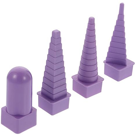 Sewroro 4 Stück Drahtwickelset Kunststoffdorne Für Schmuckherstellung Selbstgemacht Drahtspiralen Formen Spinner Für Schmuckbasteln Und Bastelarbeiten