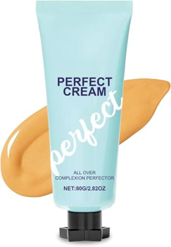 Crème Correctrice pour le Visage Et le Corps, Pour le Visage Et le Corps, Couvre Blemishes Et Donne Un Teint Parfait. Formule Waterproof Garantit Une Tenue Durable, Idéale Tous Types de Peaux (1, 80g)
