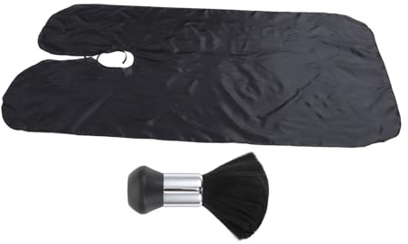CALLARON Hair Styling Apron Barber Tool Dyeing Styling Cloth Neck Duster Brush for Broken Hair for Trimming
