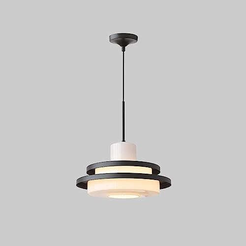 HXYSXHJUO Lustre médiéval, Style Industriel, Abat-Jour en Verre, éclairage de Bar Rouge, Lampe Principale, îlot de Cuisine/café, pièce Unique dans Une Chambre de Ferme