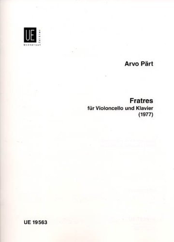 Klassische Notenblätter (Redition Part Arvo), Violett und Piano, Violett