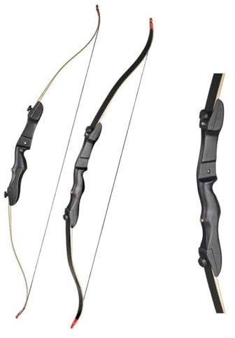 Set RAGIM Black LARP - 66 Zoll - 28 lbs - Recurvebogen