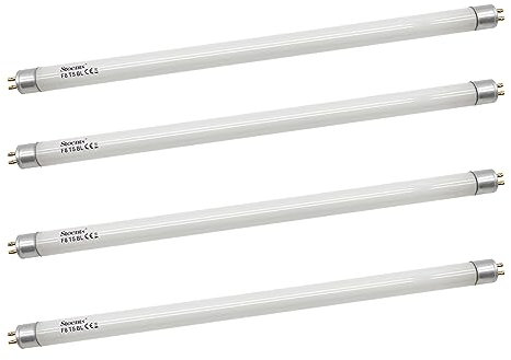 4 x 8W 8 Watt 12 Inch 12 T5 Bug Zapper Insect Attracting Lamp UVA Replacement Tube Bulbs for 16W Electric Fly Killer Incl Starters