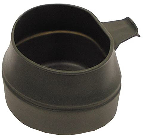 baum-m gmbh Faltbecher Fold-A-Cup von WILDO oliv-grün 200 ml
