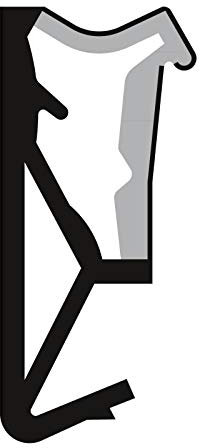 Fensterdichtung für Kunststofffenster und Türen Schlauchdichtung R-671 schwarz