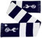 THFC Offizieller Tottenham-Fußball-Schal mit Wappen für Fußballfans (100 % Acryl)