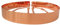 Live It Style It Womens Metal Waist Belt Mirror Wide Gold Silver Full Plate Waistband Chains (6cm, Rose Gold)