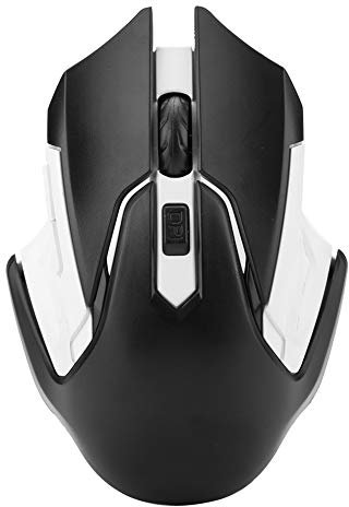 Topiky Souris de Jeu sans Fil, Souris de Jeu sans Fil Optique 1200DPI, Prise en Main Confortable, sans délai, Souris sans Fil 2.4G pour Ordinateur PC/Ordinateur Portable/Jeu/officing(Noir)