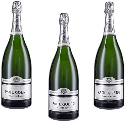 3 Bottiglie di Champagne PAUL GOERG Blan De Blancs 0,75