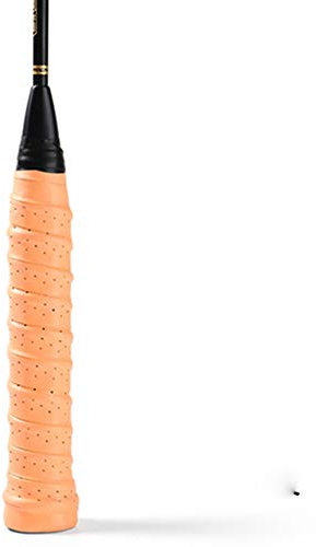 Egurs Griffbänder für Tennisschläger 2 Stück Griffband Overgrip für badmintonschläger Schlägergriffband,Antirutsch Orange