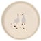LÄSSIG Assiette enfant sans mélamine, sans BPA, pour lave-vaisselle et micro-ondes/Plate Tiny Farmer Goose