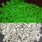 ToBeIT buchstabenperlen ca.1000pcs nachtleuchtende Buchstaben perlen bastelnperlen acryl perlen (nachtleuchtend schwarz)