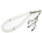 Gebetskette Tesbih Tasbih Tespih Misbaha Subha 33, 22cm, Muslimisches Islamic Rosenkranz Prayer Anbetungszubehör Halbedelstein Mondstein Perlen Rund 8mm