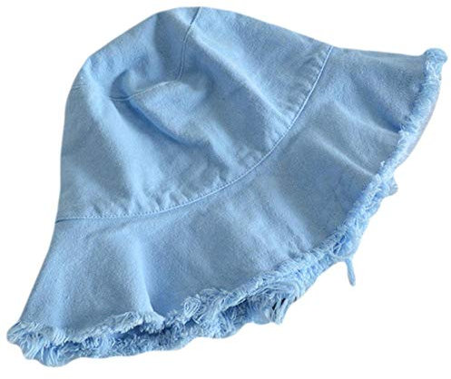 Bucket Hat Hut Damen Herren Weibliche Eimer Hüte Eimer Hut Angeln Outdoor Panama Cap Männer Fischer Hut Frauen-Bl