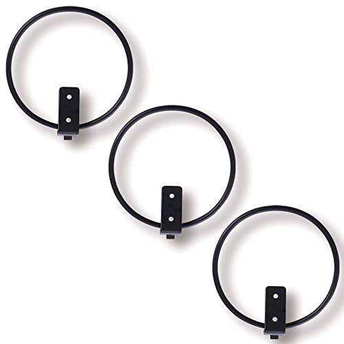 CENPEK 3pcs 4in Wall Mount Planter Holder Flower Pot Ring Wall Bracket for Hanging Plant Flower Pot