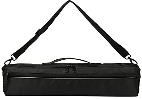 Bzocio Portable 17 Holes Flute Case Cover Bag,Nylon Flute Bag, Gig Bag, Flute Case,17 Hole Flute Accessories