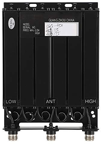 Duplexer, 6 Cavity Enhanced Signal 25W Repeater Duplexer für drahtlose Kommunikationsgeräte