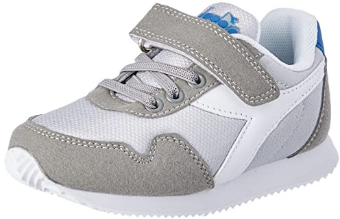 Diadora Simple Run Ps, Scarpe da ginnastica, Unisex - Bambini e ragazzi, Paloma Grey, 28 EU
