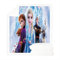 HNSRYLQX Frozen Kuscheldecke Eiskönigin Anna Und ELSA Decken, Fleecedecke,Warme Wolldecke 100% Mikrofaser,für Schlafsofa Kinderdecke, Olaf Anna ELSA (13,150 x 200 cm)