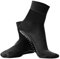 OceanSocks + EXTRA TASCHE | rutschfeste Aqua-und Beachsocken für Strand, Wasser, Wattwanderung, Boot & Boards, Damen, Herren, Kinder,Schwarz, 43-46