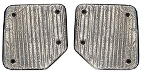 Covprotec Pair Of Barn Door Thermal Blinds, Compatible/Replacement For Ford Transit Custom (2012-Date) Backing Colour In Black