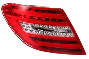 MALOOS Linke Seite Auto Rückleuchten Hintere Bremsleuchte Für Mercedes-Benz W204 C Klasse C250 C300 C63 2012 2013 2014