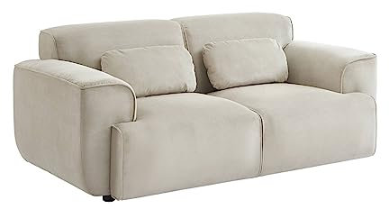 2-Sitzer Sofa mit Cordbezug, Wallas B 180 x T 98 x H 73 cm